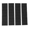 BHFFTHK 4 Piece Surfboard Traction Pad,Black Surfing Front Traction Anti Slip Pad,Skimboard Traction Pads Fits Shortboard,Fish,Longboard,Skimboard(Black) view 1