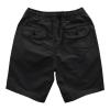 GOKKILRW Mens Beach Shorts Summer Shorts Outdoor Hiking Running Cargo Shorts Gym Workout Shorts Quick Dry Elastic Drawstring Black view 2