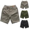 GOKKILRW Mens Beach Shorts Summer Shorts Outdoor Hiking Running Cargo Shorts Gym Workout Shorts Quick Dry Elastic Drawstring Black view 3