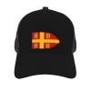 Byzantine Imperial Flag, 14th Century Baseball Cap for Women Mens Mesh-Back Cap Golf Hat Dad Caps Trucker Hats Adjustable Breathable Baseball Caps view 3