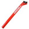 Bike Seat Tube Lightweight 3K Full Carbon Fiber Bike Seat Post Saddle Seatpost 27.2/30.8/31.6mm * 350/400mm for Mountain Bike Road Bike (Color : Red, Size : 27.2 * 350mm) view 1