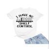 4X-Large White Mens I Have No Shelf Control Funny Book Lovers Reading T-Shirt view 1