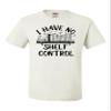 4X-Large White Mens I Have No Shelf Control Funny Book Lovers Reading T-Shirt view 2
