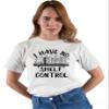 4X-Large White Mens I Have No Shelf Control Funny Book Lovers Reading T-Shirt view 3