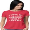 XX-Large Red Women I Have No Shelf Control Funny Book Lovers Reading T-Shirt view 2