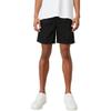 COTTON ON Mens Drawstring Hem Polyester Casual Shorts Black S view 1