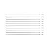 QIAOJUNMING 36pcs Flexible Electric Bike 27.5inch 26inch 700C Wheels Road Bike Stainless Steel Spokes Nipples Fit For Bicycle Spokes Cycle Spokes (Color : 278MM), QIAOJUNMING055 view 3