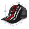 American Flag Coal Miner Baseball Cap for Women Mens Mesh-Back Cap Golf Hat Dad Caps Trucker Hats Adjustable Breathable Baseball Caps view 2