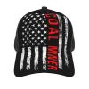 American Flag Coal Miner Baseball Cap for Women Mens Mesh-Back Cap Golf Hat Dad Caps Trucker Hats Adjustable Breathable Baseball Caps view 3