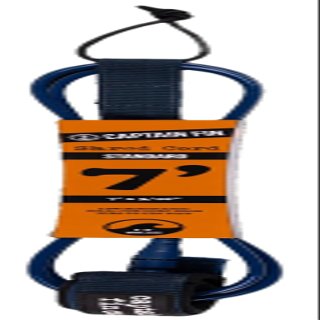 Captain Fin Shred Cord Standard Surfboard Leash - Navy - 7'