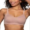 Vanity Fair Women's Wireless Bra, Soft Smoothing Fabrics & Breathable Cups, Simple Sizing Available S-3XL, Back Smoothing - Baked Blush, XX-Large view 1