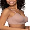 Vanity Fair Women's Wireless Bra, Soft Smoothing Fabrics & Breathable Cups, Simple Sizing Available S-3XL, Back Smoothing - Baked Blush, XX-Large view 2