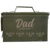 Personalization Universe Customized 50 Cal Ammo Box - Unique Father's Day & Birthday Gift for Dad from Son or Daughter, Customized Keepsake For Dads view 1