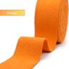 2" & 1.5'' & 1" Cotton Webbing - 5 Yards - 50+ Colors -%100 Natural Cotton - Turkish Weave - Heavy Duty 1 Inch 1.5 Inch 2 Inch Webbing for Sewing Straps Wrapping Climbing Indoors Craft DIY 11155 view 4