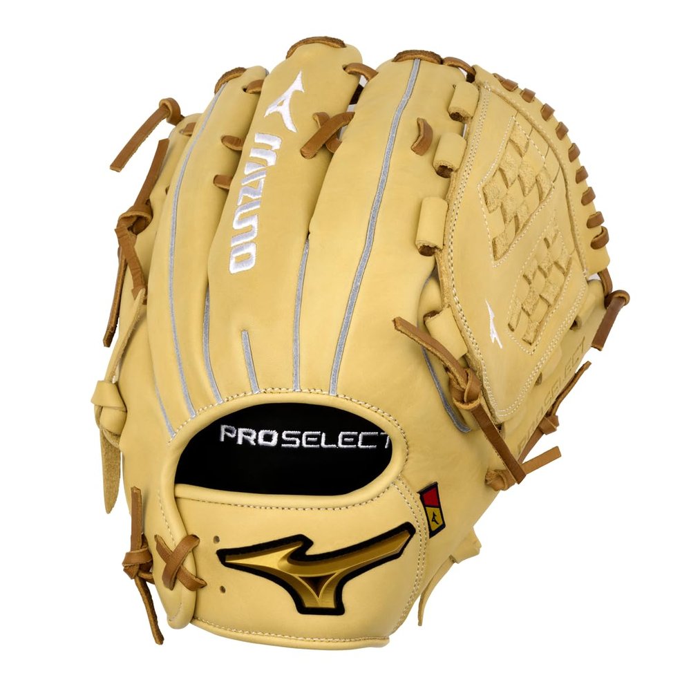 Mizuno GPSF-70D Pro Select FP | Premium Outfielder Fastpitch Glove | 12.5" | Deep Pocket | Tartan Web