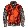 Klarny Camo Orange Vest - High Visibility, Waterproof, Ultra-Quiet Deer and Bow Hunting Gear | Orange Safety Vest Essential Hunting Accessories, Size XXXL view 1
