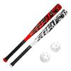 Ortiz34 Bat & Ball Set - Graffiti Plastic Bat & Ball Homerun Set- David Ortiz Backyard Baseball Set for Youth, Kids, Teenagers, Adults (2 Pack Bat & Ball Set, White/Red) view 1