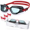 Vegemono Swim Goggles, Unisex Adult Swimming Goggles Anti Fog Anti UV No Leakage Wide View for Men Women Youth view 1