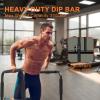 Athfiner Dip Bar Adjustable Dip Stand Station for Home Fitness Workout Calisthenics Exercise Pull Up Stand Portable Parallel Bar view 4