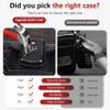 Kinghardcase TSA Gun Case for Handgun, TSA Approved Firearm Travel Case, Waterproof & Shock Proof Lockable handgun case, 10.6*8.8*4 Inches 9mm Pistol Case Hard Shell view 4
