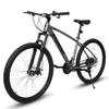 Arbacipher A2757 27 inch Mountain Bike 21 Speeds, Suspension Fork, Aluminum Frame Disc-Brake for Men Women Mens MTB Bicycle Adlut Bike (Grey)