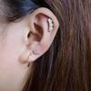 limerencia 18G Pure Titanium F136 Piercing Jewelry Flat Back Stud,1PC view 2
