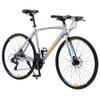 BALINGE 700C Road Bike,Hybrid Bike for Adult, 24 Speeds 3 x 8 28 Inch Bicycle, Aluminium Alloy Frame,Dual Disc Brake,Racing Bicycle,Commuter Bike,Men,Women Junior Senior,Titanium view 3