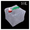SBTRKT 10/20LOutdoor Folding Water Bag Large Capacity Portable Water Bag Big Container Kettle Plastic Bucket Camping Equipment Supplies (Color : 10L) view 2