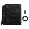 Shanyingquan Multifunctional Large Sub Pouch/Tactical MOLLE GP Admin Pouch Walkie Talkie Carry Magazine Pouch Utility Bag Hunting Vest Accessories, 21x17x3 cm view 1