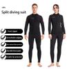 WYYHAA Wetsuit Top Women Men, 3MM Neoprene Long Sleeve Wetsuit Jacket Keep Warm for Cold Water Diving Surfing Swimming Snorkeling Kayaking,Women,L view 4