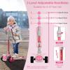 3 Wheel Scooter for Kids - Foldable & Unbreakable, 2-in-1 Kick Scooter with Music and Lights, Adjustable Height, Wide Deck, Flashing Wheel Lights, Easy for Beginner Toddlers Aged 3-8 view 3