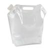 SBTRKT Portable 2L Foldable Drinking Water Bag Outdoor Camping Hiking Riding Transparent Water Container Small Mouth Handle Water Bag (Color : 5L White) view 1
