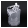 SBTRKT Portable 2L Foldable Drinking Water Bag Outdoor Camping Hiking Riding Transparent Water Container Small Mouth Handle Water Bag (Color : 5L White) view 2