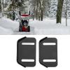 784 5580 Snowblower Skid Shoe Height Adjust Slide Plate Shoe with Mounting Hardware, Proof, Widely Compatible, Black Powder Paint view 4
