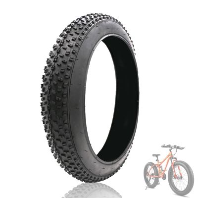 20x3.0/26x3.0 Inch Fat Bike Tire:Anti-Puncture Protection Heavy Duty Replacement Ebike Tyres Compatible Wide Mountain Snow Off Road Tricycle Bike