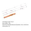 ENGENDER Fishing Rod Telescopic Fishing Rod Mini Fishing Pole Rotatable Portable Ultra-Light Feeder Fishing Pole for Lakes Freshwater Fishing Pole (Color : Stock) view 2