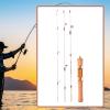 ENGENDER Fishing Rod Telescopic Fishing Rod Mini Fishing Pole Rotatable Portable Ultra-Light Feeder Fishing Pole for Lakes Freshwater Fishing Pole (Color : Stock) view 3