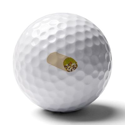 Delicious Burrito Taco Personality Golf Ball Ultimate Performance Golf Balls for Distance and Control, sdfvds454