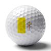 Vatican Flag Personality Golf Ball Ultimate Performance Golf Balls for Distance and Control view 1