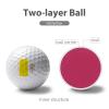 Vatican Flag Personality Golf Ball Ultimate Performance Golf Balls for Distance and Control view 3