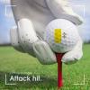 Vatican Flag Personality Golf Ball Ultimate Performance Golf Balls for Distance and Control view 4