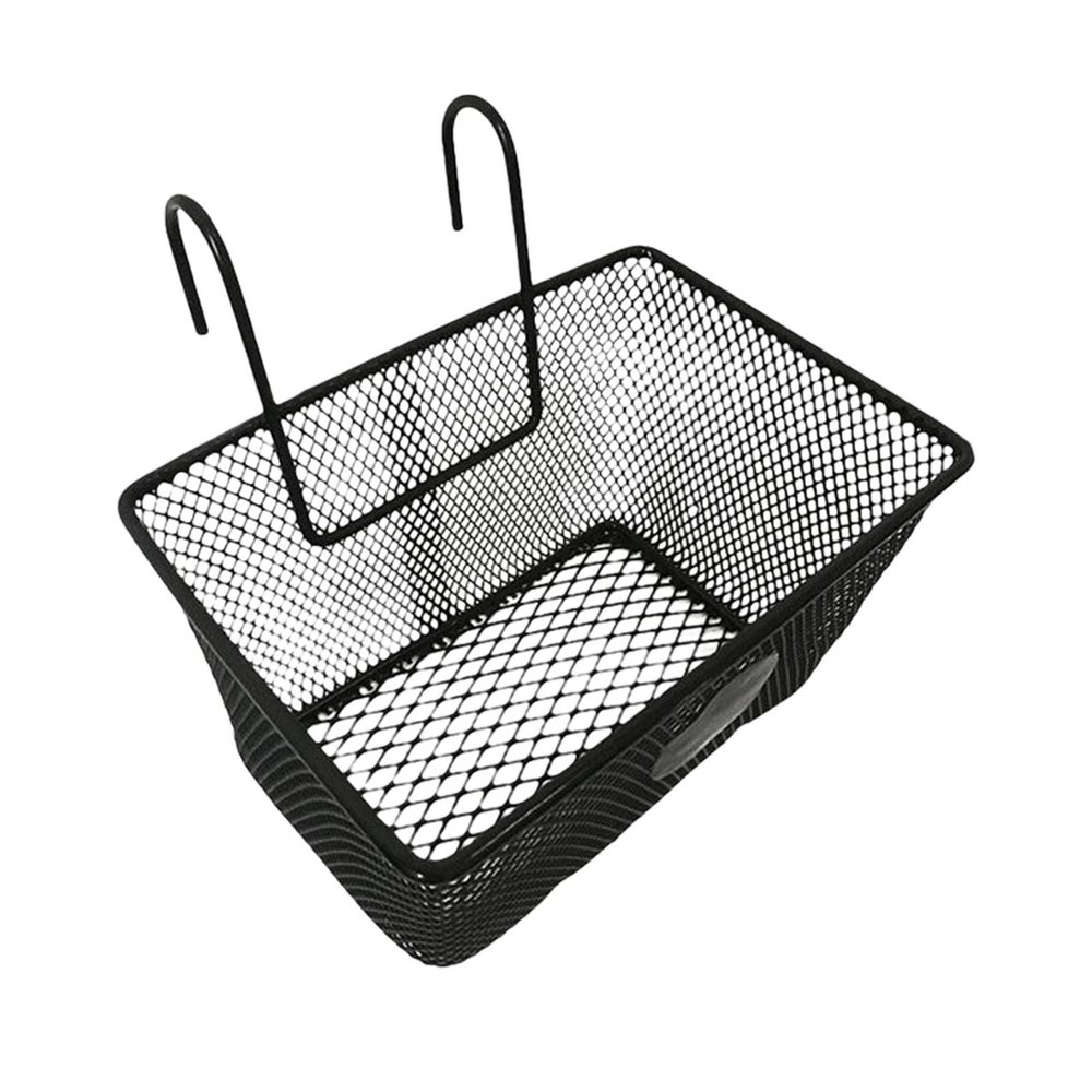 Generic Bike Basket, Hanging, Accessories, Retro Removable, 25x17x15cm, Black
