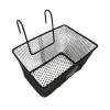 Generic Bike Basket, Hanging, Accessories, Retro Removable, 25x17x15cm, Black view 1
