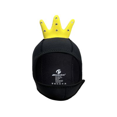 DIVECICA Scuba Wetsuit Imperial Crown Hood, 3mm Vented Scuba Diving Hoods for Scuba Diving, Snorkeling, Spearfishing (L)