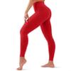 YUDSUD High Waisted Leggings for Women - Tummy Control Yoga Pants for Workout Running Athletic Women's Leggings Plus Size Dark Red view 1