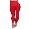 YUDSUD High Waisted Leggings for Women - Tummy Control Yoga Pants for Workout Running Athletic Women's Leggings Plus Size Dark Red view 4