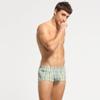 Wayonge Mens Woven Boxers Shorts Relax Fit Stripe Boxer Briefs Loose Fit Knit Boxer Briefs for Relaxing (Medium,220506Yellow) view 4