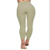 YUDSUD High Waisted Leggings for Women - Tummy Control Yoga Pants for Workout Running Athletic Women's Leggings Plus Size Light Green view 4