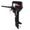 2 Stroke 12 HP Outboard Motor, Outboard Motor, Heavy Duty Fishing Boat Engine, Outboard Motor Fishing Boat Engine, Boat Engine Motor, Air-Cooling (2 Stroke-12 HP) view 1