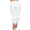YUDSUD High Waisted Leggings for Women - Tummy Control Yoga Pants for Workout Running Athletic Women's Leggings Plus Size White view 4